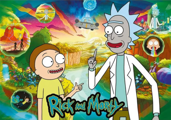 Пазл «Рик и Морти. Rick and Morty»