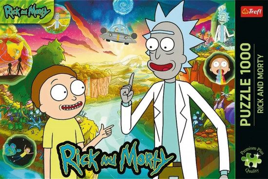 Пазл «Рик и Морти. Rick and Morty»
