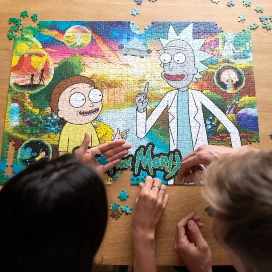 Пазл «Рик и Морти. Rick and Morty»