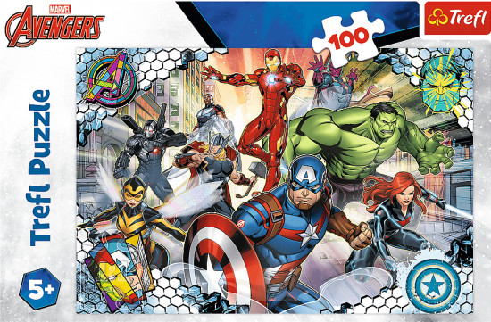 Пазл «Знаменитые Мстители. Famous Avengers»