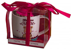 Кружка и полотенце «Я тебя люблю» - Фото 1