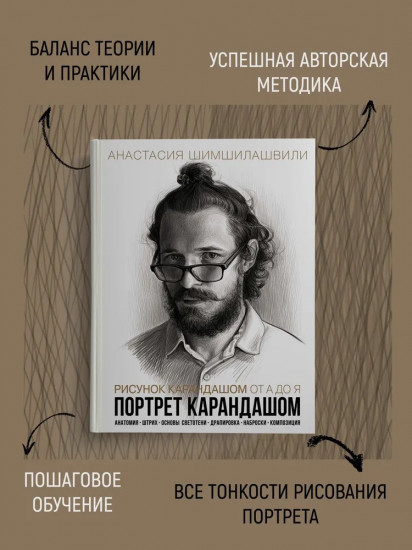 Рисунок карандашом от А до Я. Портрет карандашом