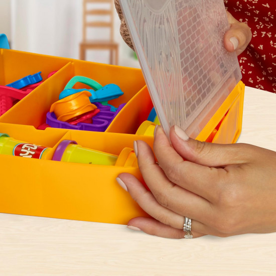 Набор для лепки игровой с кейсом для хранения «Мир животных. Imagine Animals Storage Set»