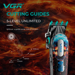 Машинка для стрижки волос VGR V-279 - Фото 3