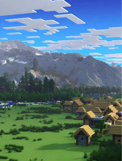 Игра на диске «Minecraft»