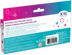 Набор детских лаков для ногтей «Butterfly Glitter» - Фото 6