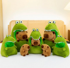 Мягкая игрушка 2 в 1 «Капибара в крокодиле» - Фото 5