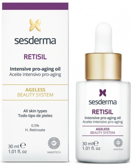 Масло для лица и зоны декольте «Intensive pro-aging oil»