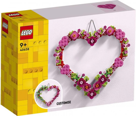 Конструктор LEGO® 40638 Украшение: сердце