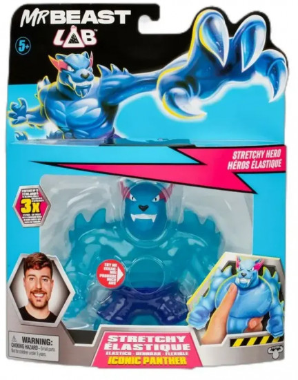Тянущаяся фигурка «Stretchy Hero. Iconic Panther»