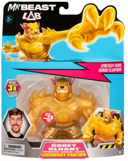 Тянущаяся фигурка «Stretchy Hero. Legendary Panther»