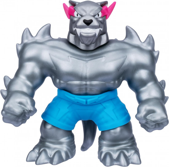 Тянущаяся фигурка «Stretchy Hero. Silver Panther»