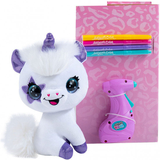 Мягкая игрушка с аэрографом «Единорог. Unicorn»