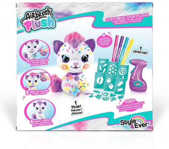 Мягкая игрушка с аэрографом «Котенок. Kitty»