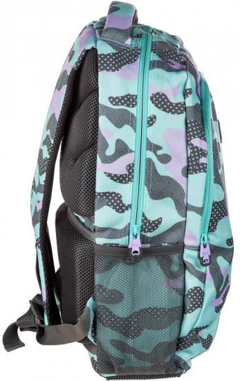 Рюкзак школьный «Turquoise Camouflage»