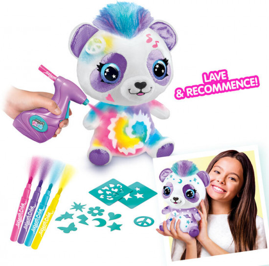 Мягкая игрушка с аэрографом «Панда. Panda Teddy»