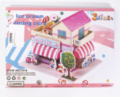 Пазл 3D «Лавка с мороженым» - Фото 1