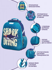 Ранец анатомический «Shark Diving» - Фото 5