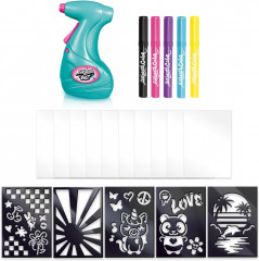 Набор для творчества с аэрографом «Mini Poster» - Фото 4
