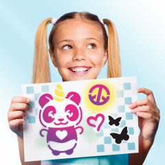 Набор для творчества с аэрографом «Mini Poster» - Фото 6