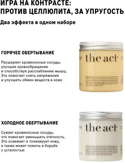 Набор для ухода за телом моделирующий