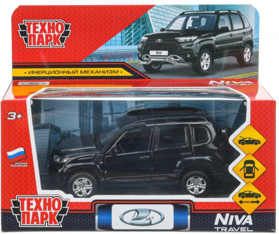 Инерционная металлическая модель «Lada Niva Travel»