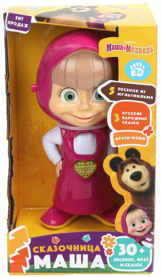Игрушка развивающая «Сказочница Маша»