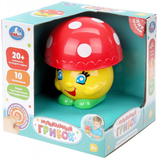 Музыкальная игрушка «Грибок»