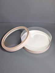 Круглая коробка с прозрачным окном - Фото 2