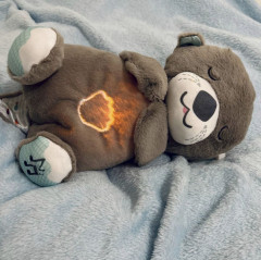 Мягкая игрушка «Сплюшка спящая, дышащая выдра» - Фото 4