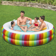 Бассейн надувной круглый - Фото 2