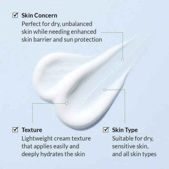 Увлажняющий солнцезащитный крем для лица SPF50+ PA++++