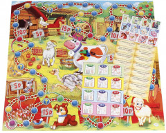 Игра-ходилка «Собери ферму» с карточками - Фото 1