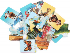 Пазлы-вагончики «Кто где живёт» - Фото 1