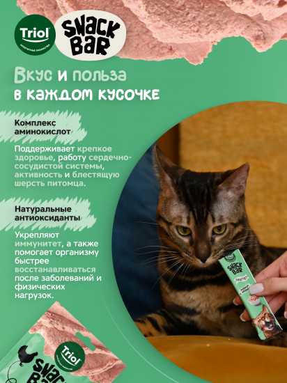 Лакомство для кошек «Паштет из курицы с макрелью»