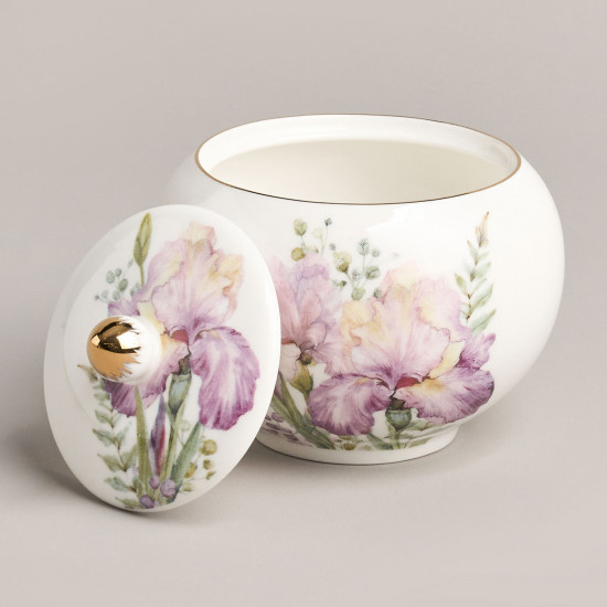 Сахарница с крышкой «Irises»