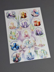 Стикерпак «Свечи» - Фото 1