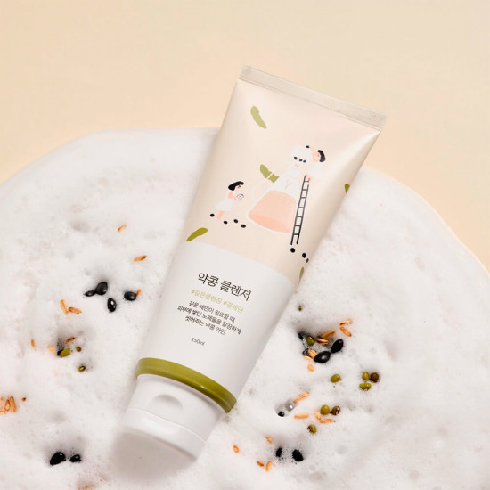 Пенка-скраб для умывания с соей питательная «Soybean Cleanser»