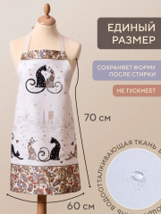 Фартук «Парижские коты» - Фото 1