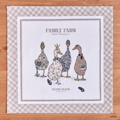 Набор салфеток сервировочных «Family farm» - Фото 4