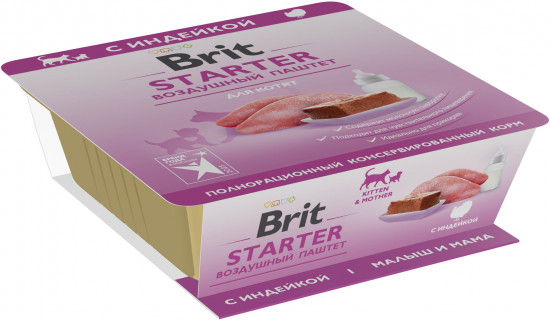 Воздушный паштет для котят с индейкой «Starter»