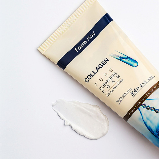 Пенка для умывания с коллагеном очищающая «Collagen Pure Cleansing Foam»