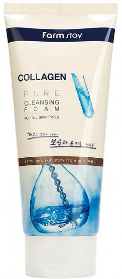 Пенка для умывания с коллагеном очищающая «Collagen Pure Cleansing Foam»
