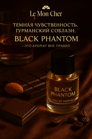 Парфюмерная вода унисекс «Black Phantom»
