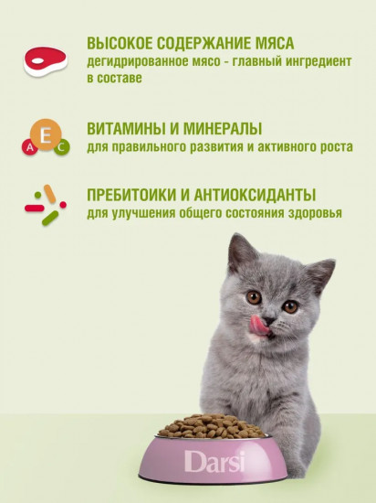 Корм для котят с индейкой