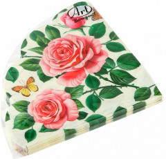 Набор салфеток бумажных «Райские розы» - Фото 2
