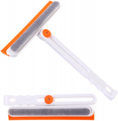 Водосгон для мытья стекол складной с абразивной губкой - Фото 2