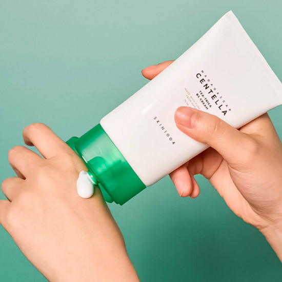 Крем для проблемной кожи лица успокаивающий «Madagascar Centella Tea-Trica B5 Cream»