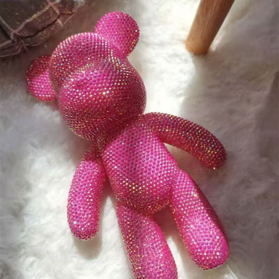 Мозаика алмазная «Fuchsia bear»