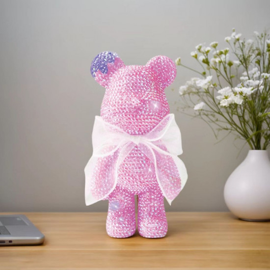 Мозаика алмазная «Pink bear»